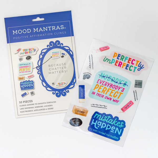 "Oops!" Positive Affirmation Clings