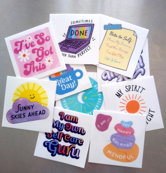 The Mystery Pack Positive Affirmation Cling
