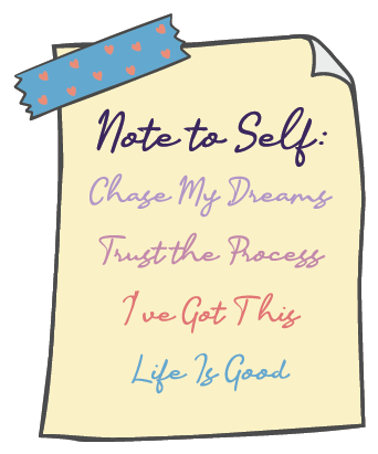 Small Individual Positive Affirmation Clings